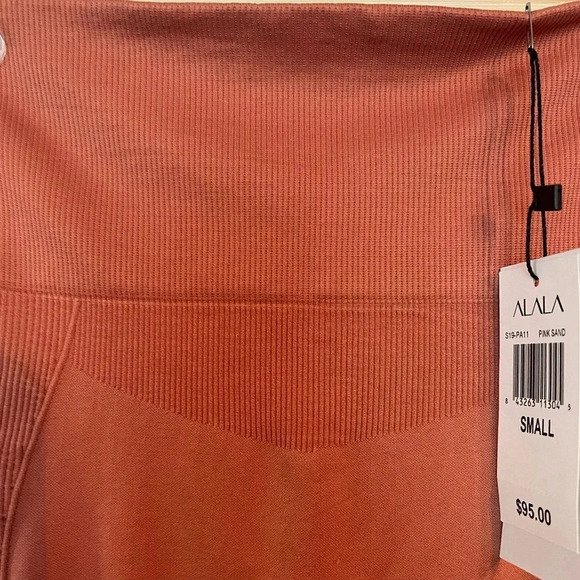 Alala leggings. Pink Sand color. Size small. - Picture 9 of 9